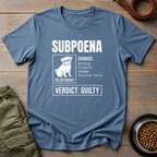 Court Order Subpoena Tee