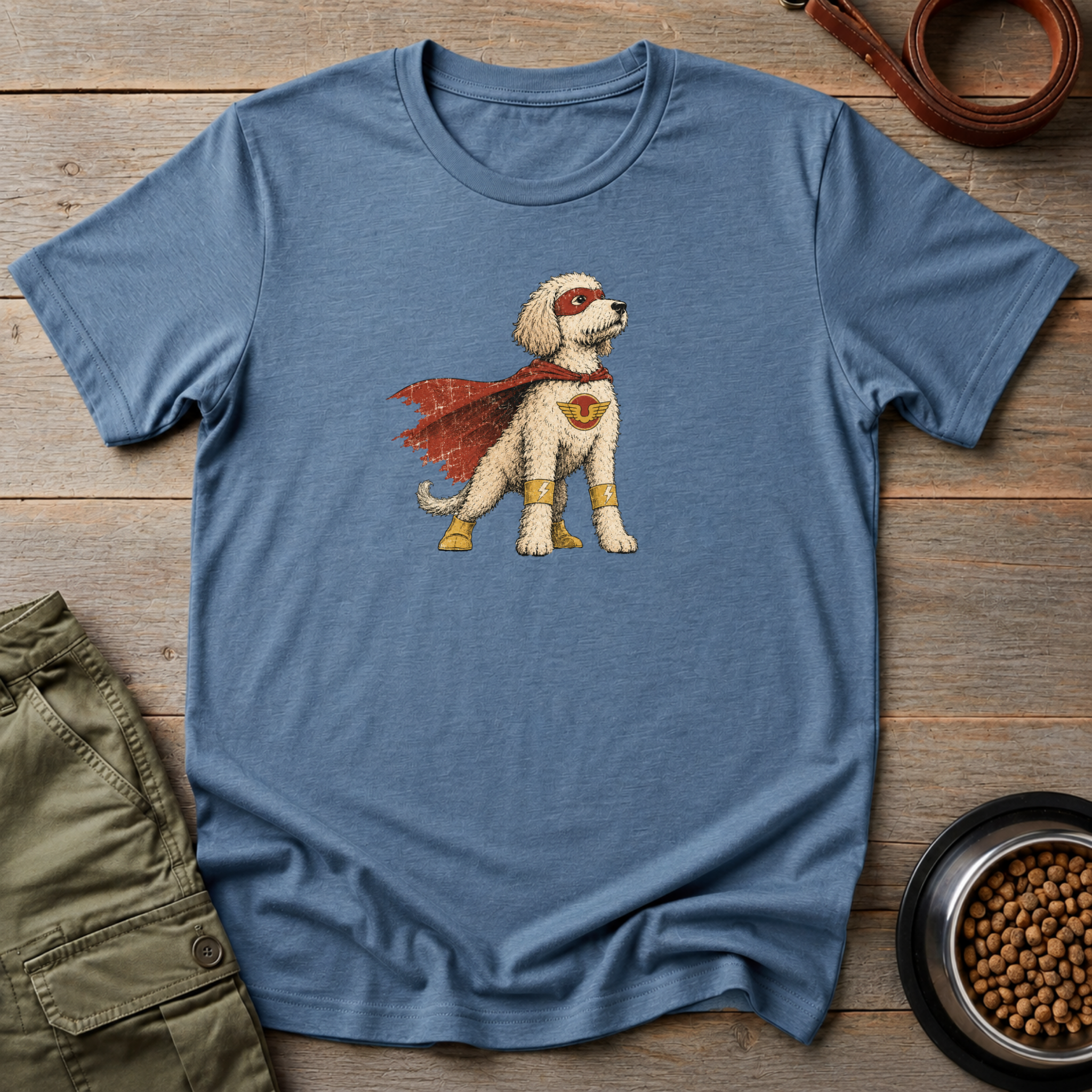 Superhero Goldendoodle Tee