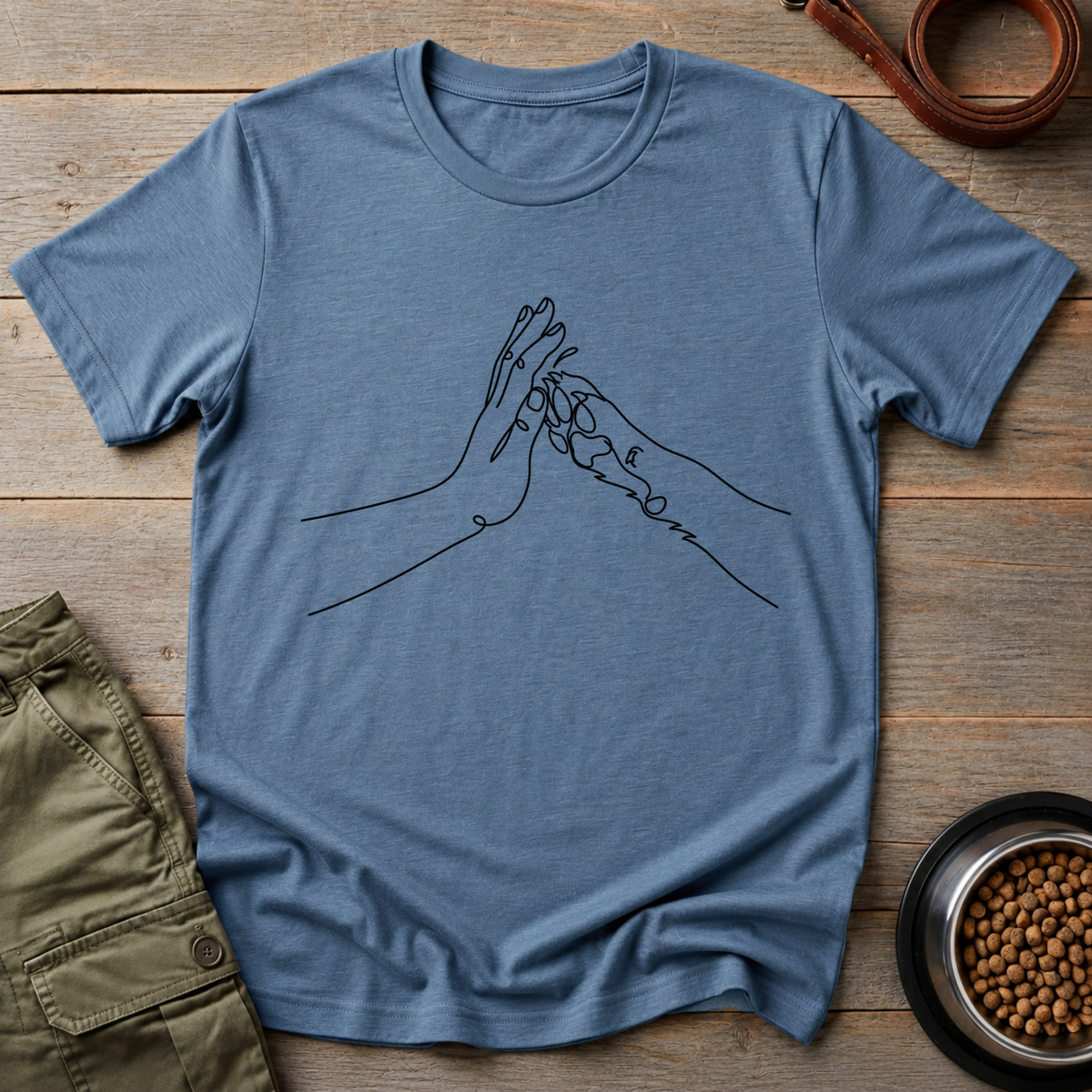 Dog Paw High Five Tee