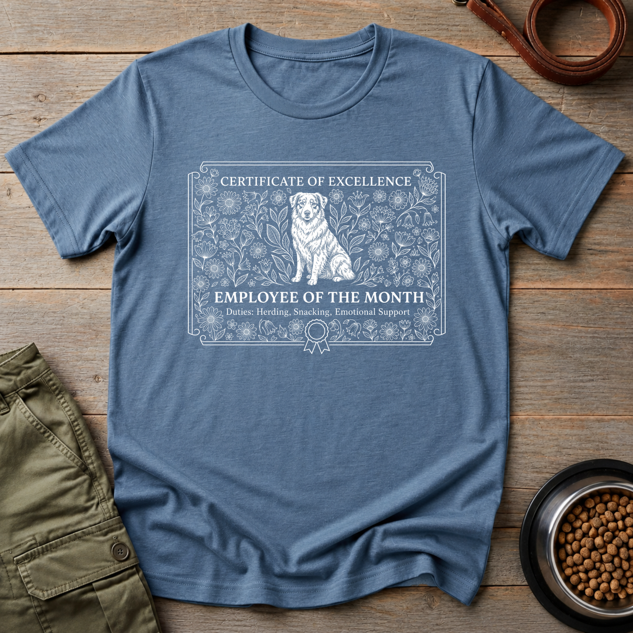Australian Shepherd Employee of the Month Tee