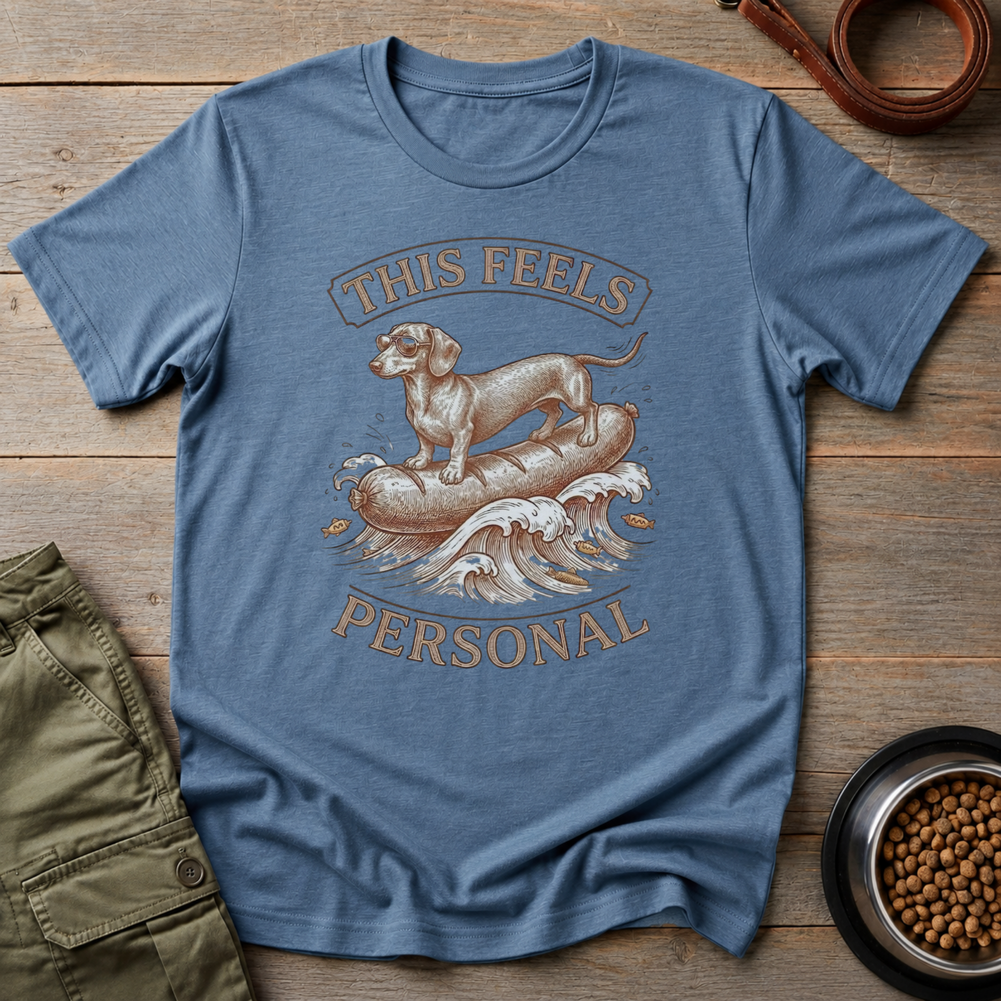 Dachshund This Feels Personal Tee