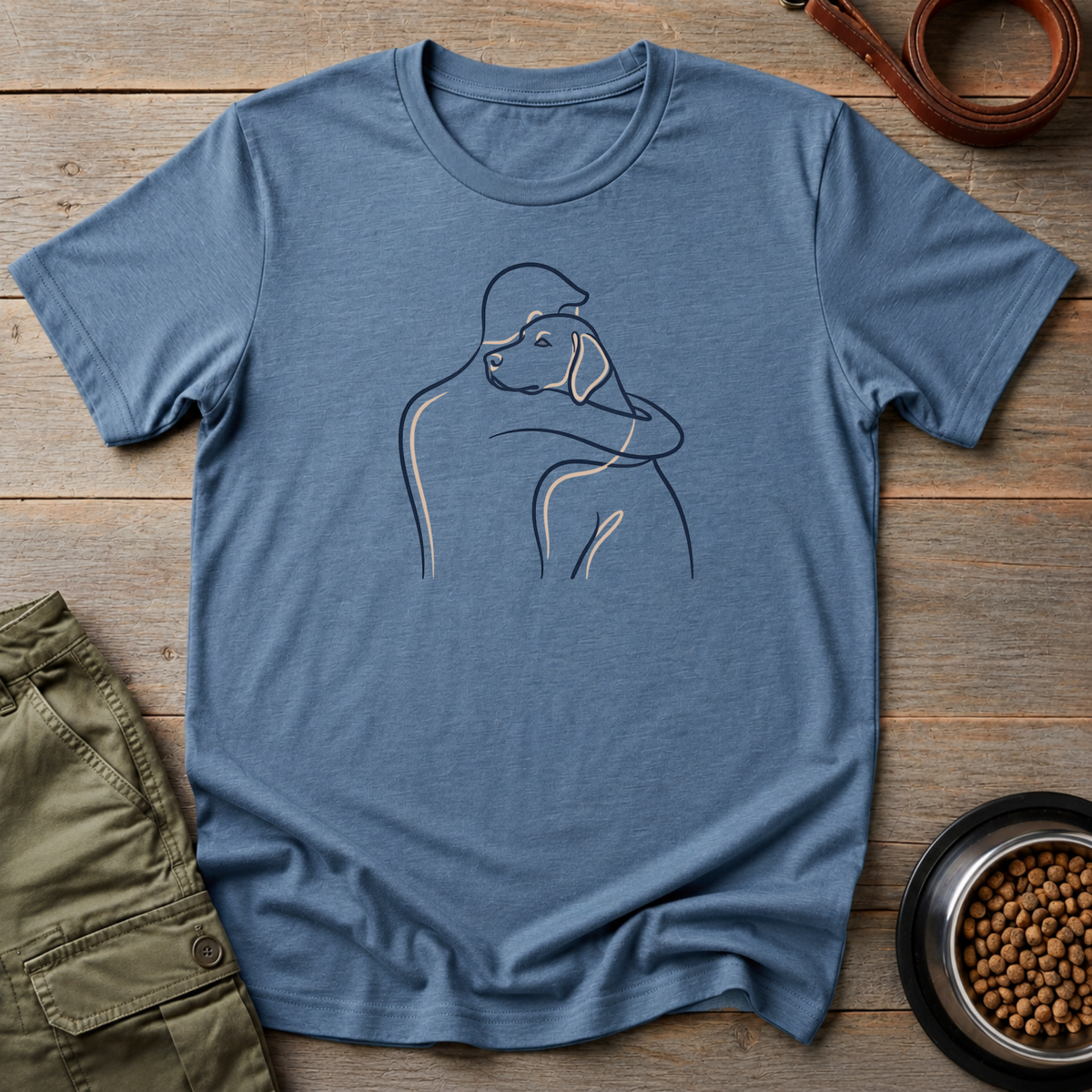 Dog Hugging Tee
