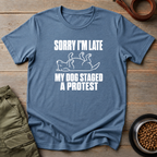 My Dog Staged A Protest Vintage Tee