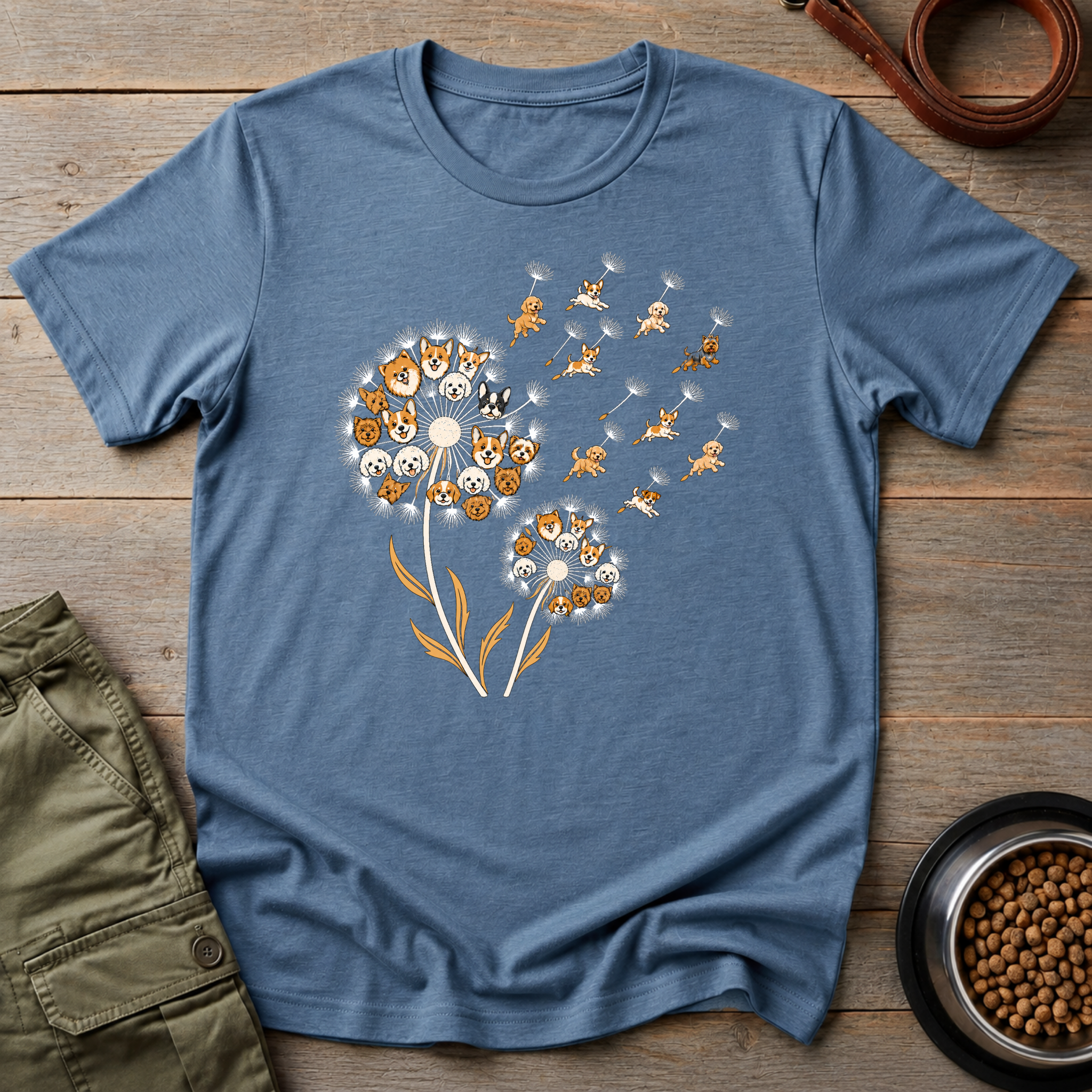 Dog Dandelion Tee
