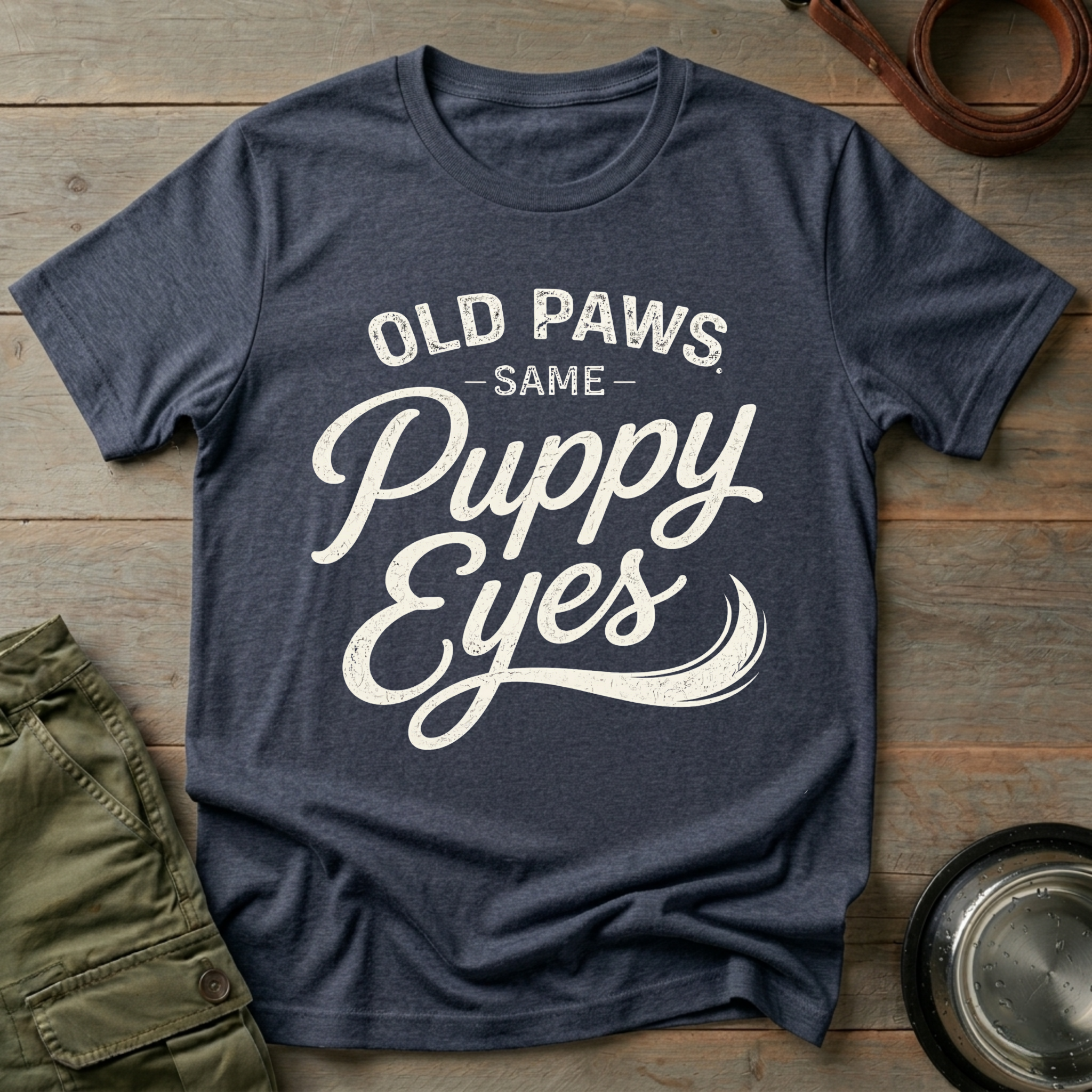 Old Paws Puppy Eyes Tee