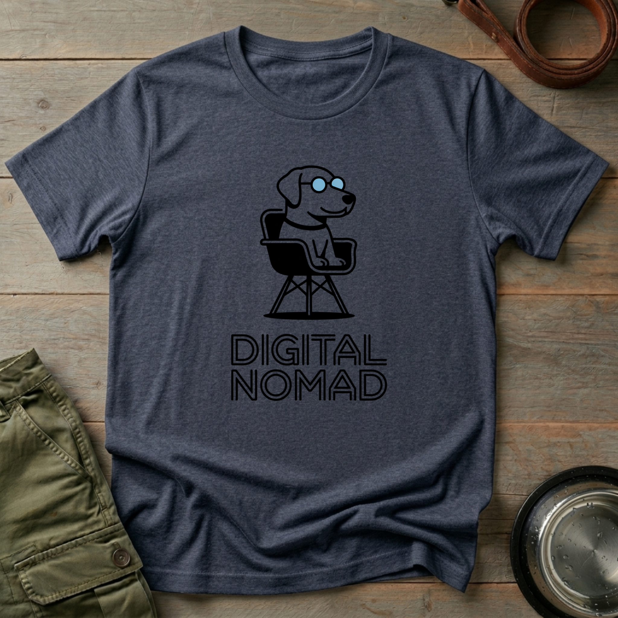 Night Owl Dog Tee