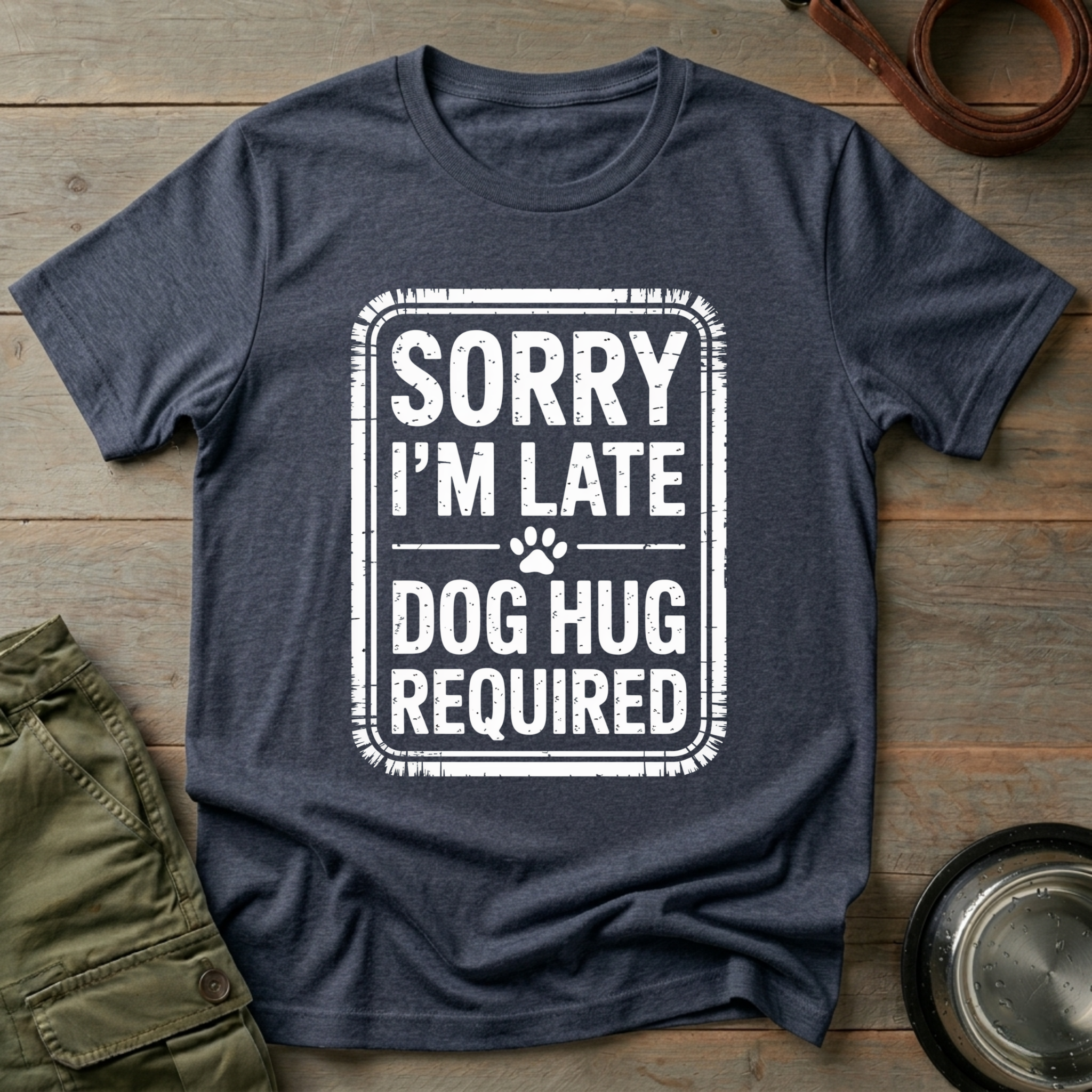 Dog Hug Required Tee