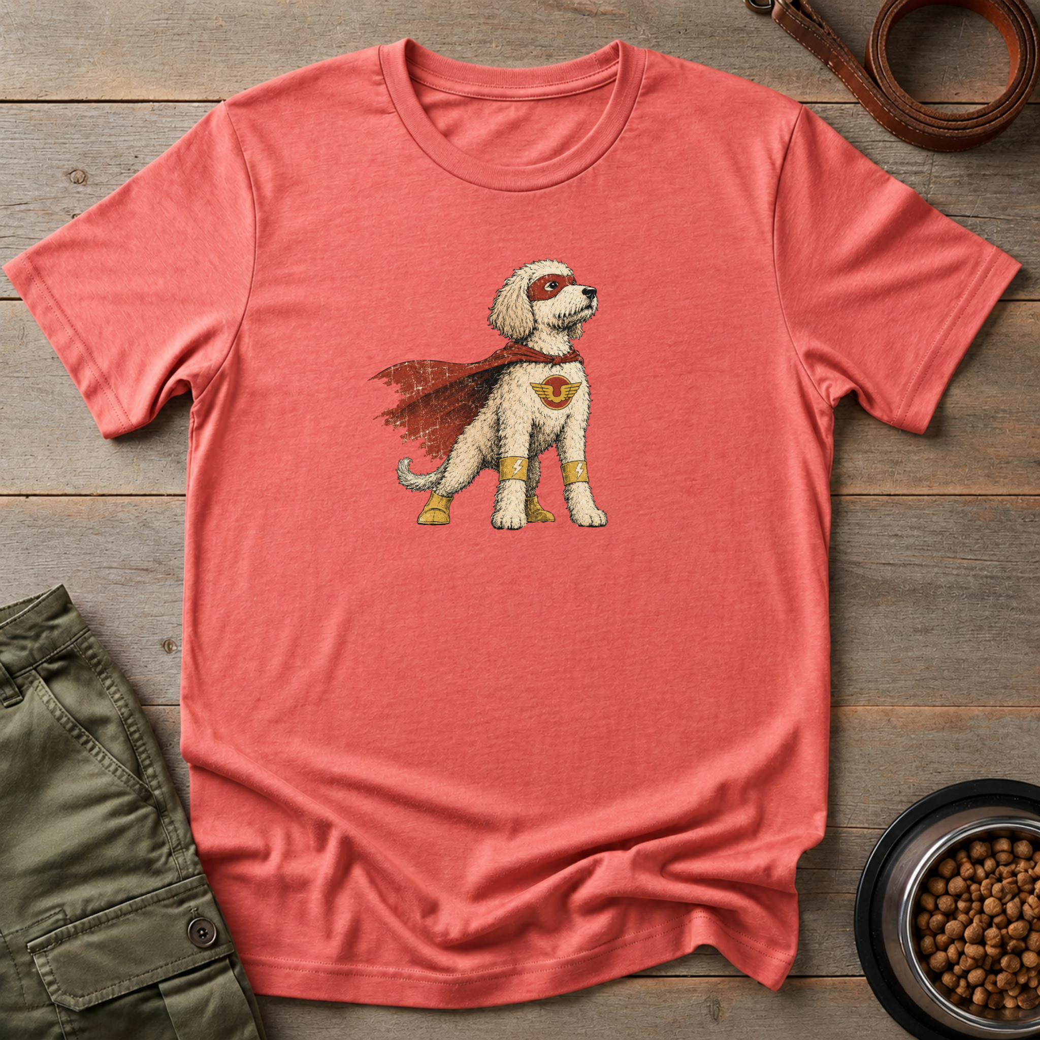 Superhero Goldendoodle Tee