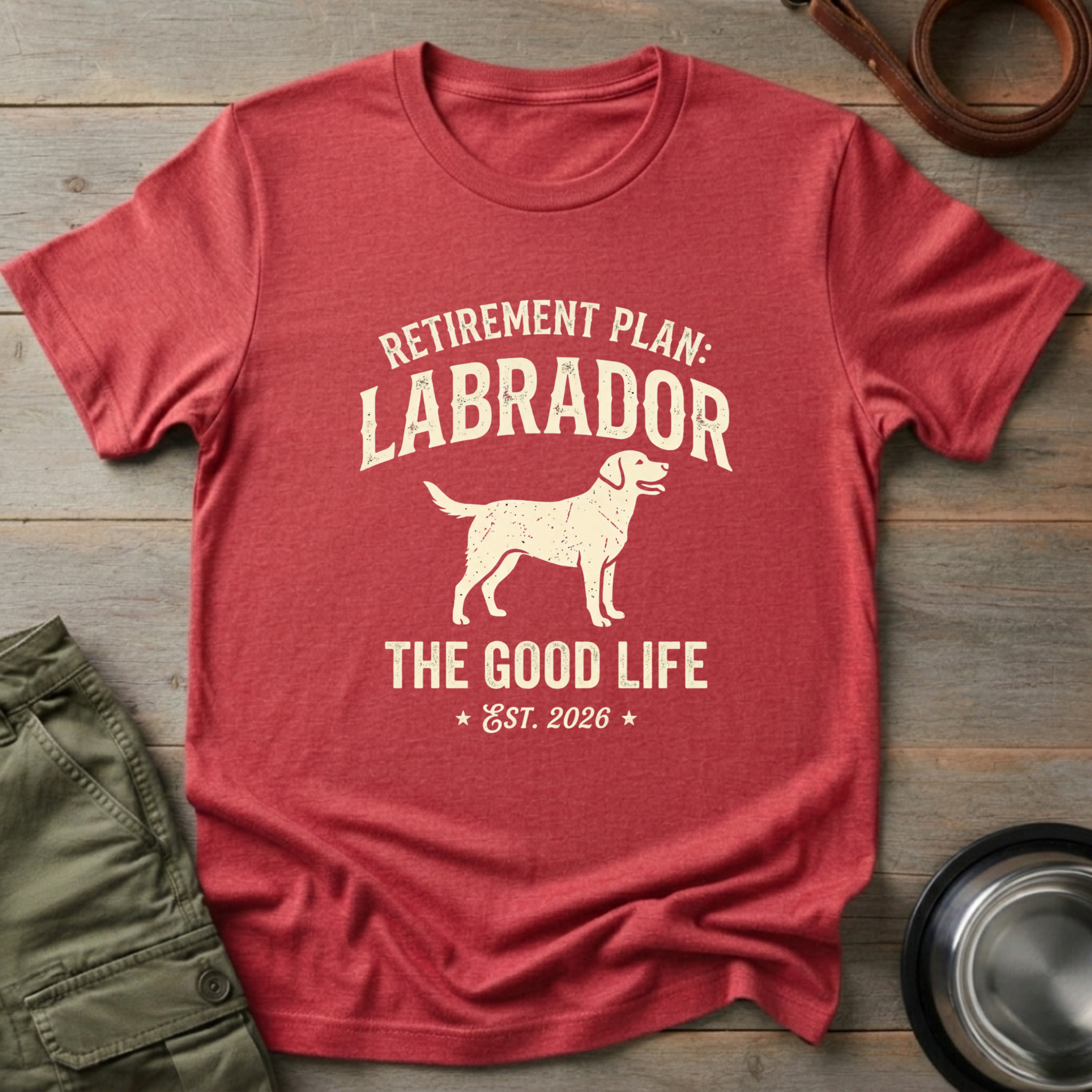Labrador Retirement Plan Tee