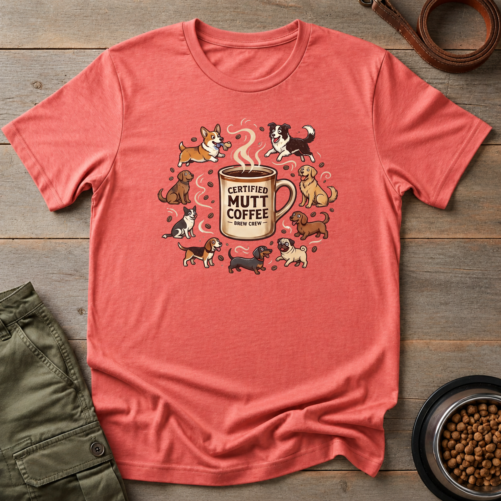 Certified Mutt Coffee Tee