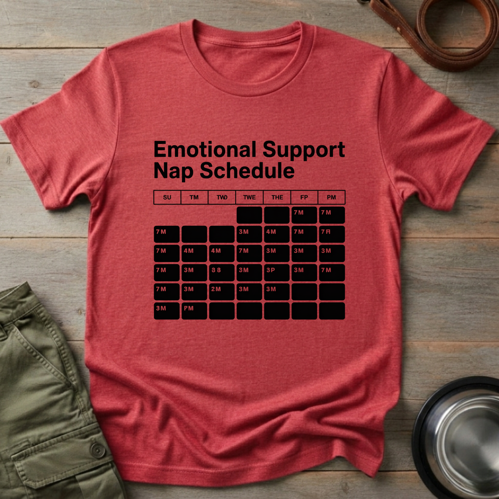 Emotional Support Nap Tee