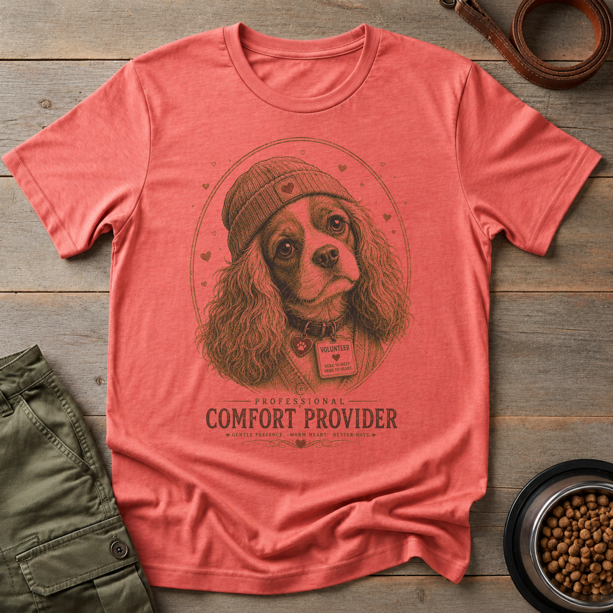 Cavalier King Charles Comfort Provider Tee