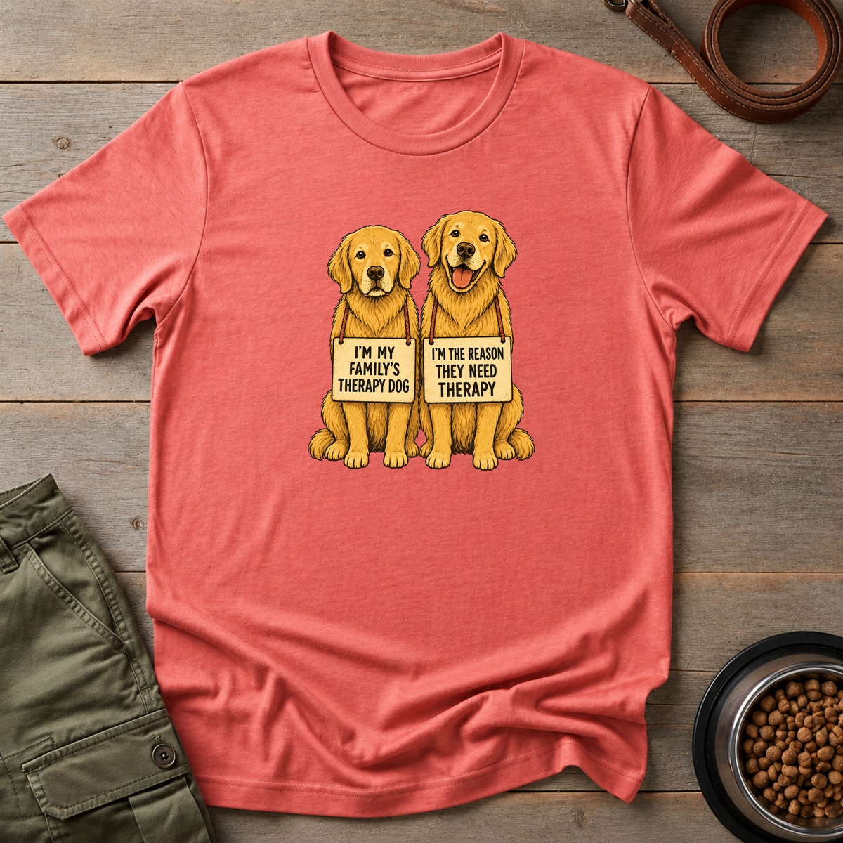 Family Therapy Dogs Tee