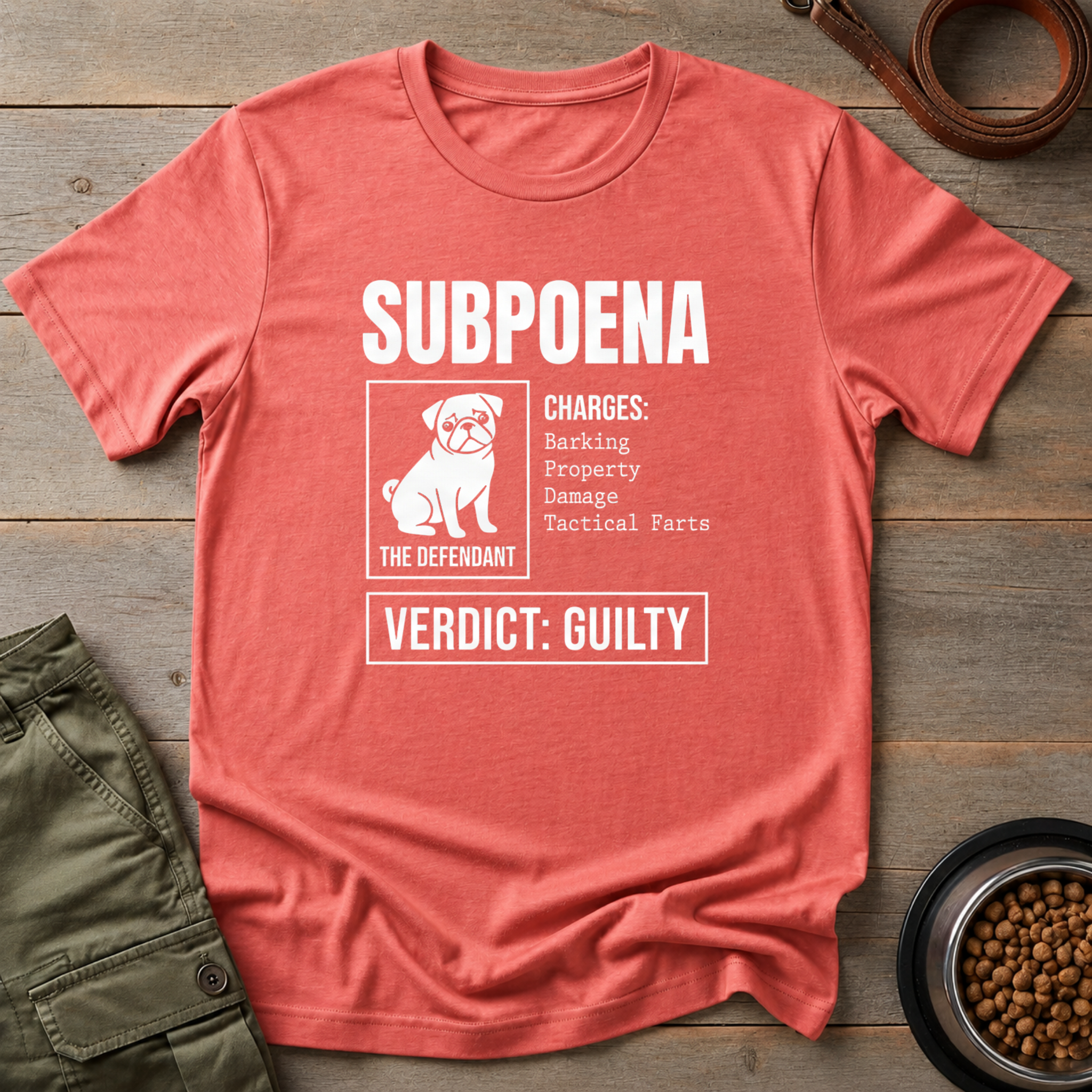 Court Order Subpoena Tee