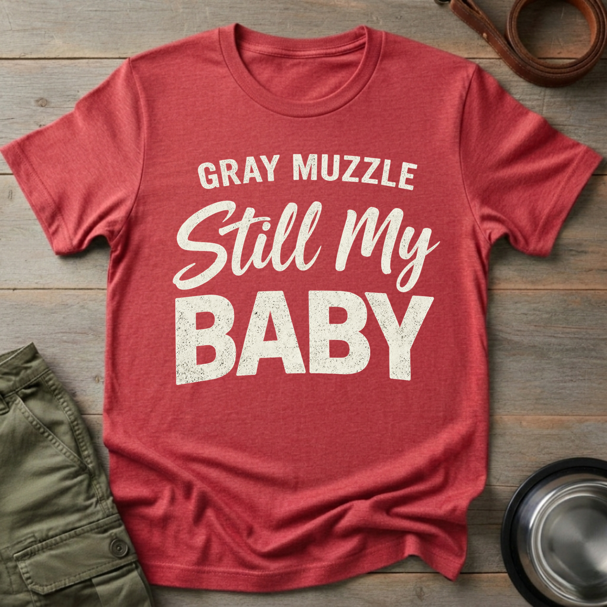 Gray Muzzle Baby Tee