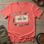 Chaos Tour Admit One General Barking Admission Tee
