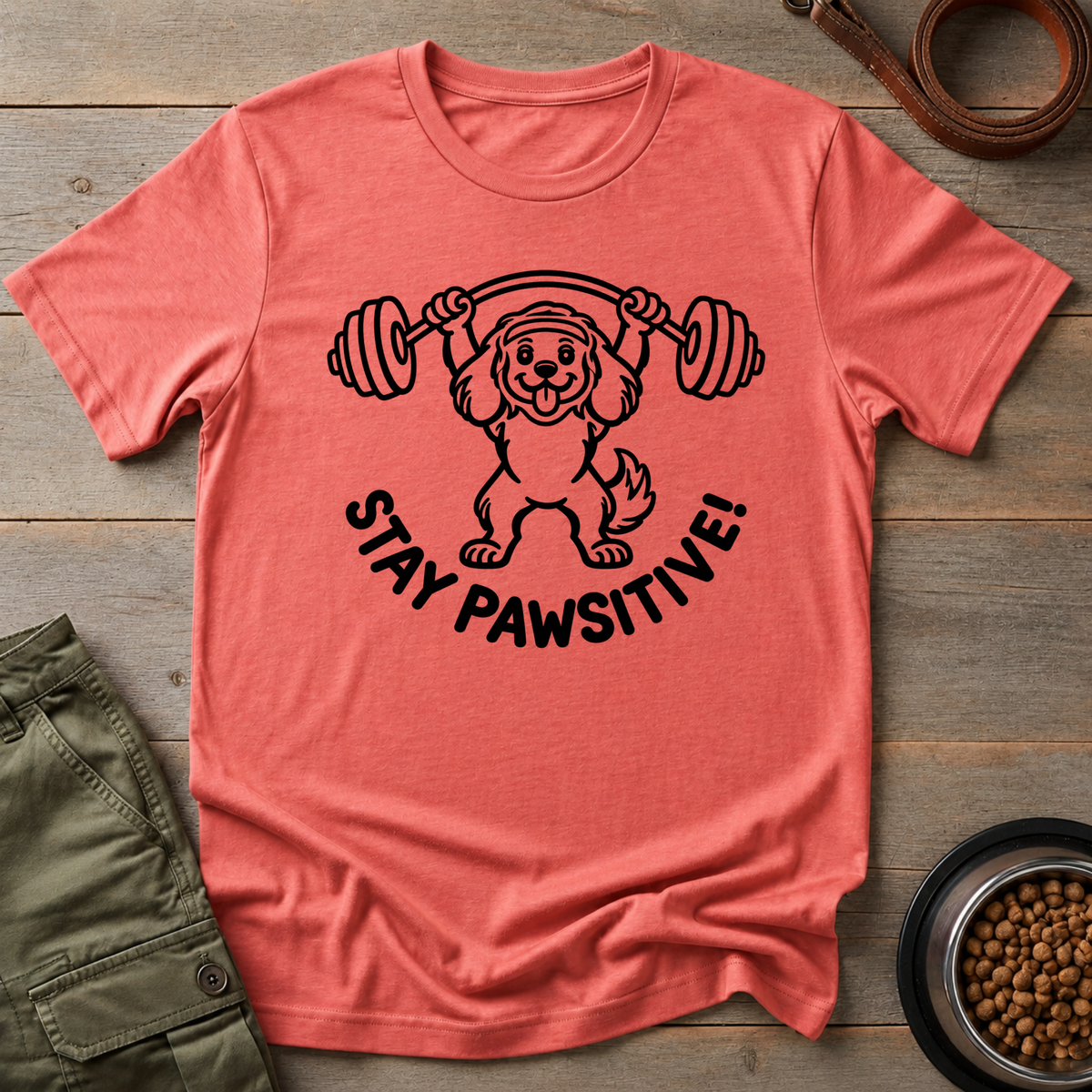 Pawsitive Dog Workout Tee