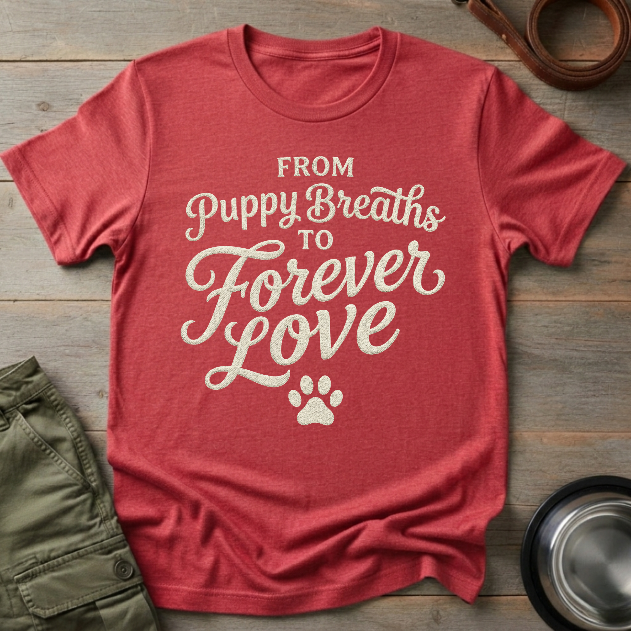 Puppy Breath Forever Love Tee
