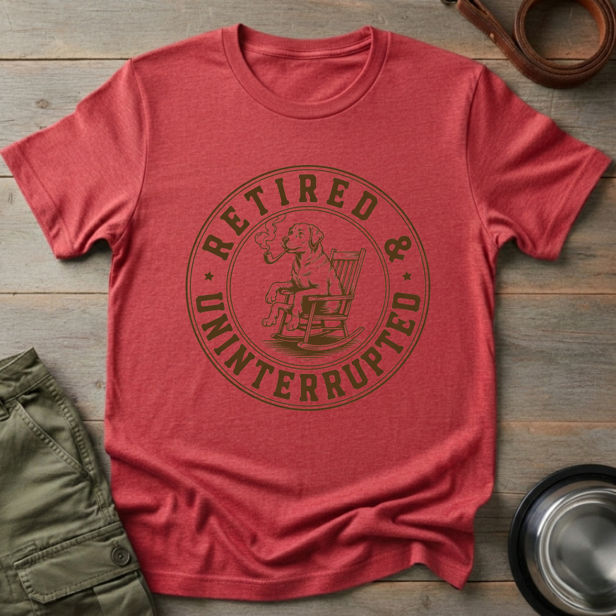 Retired & Uninterrupted Tee