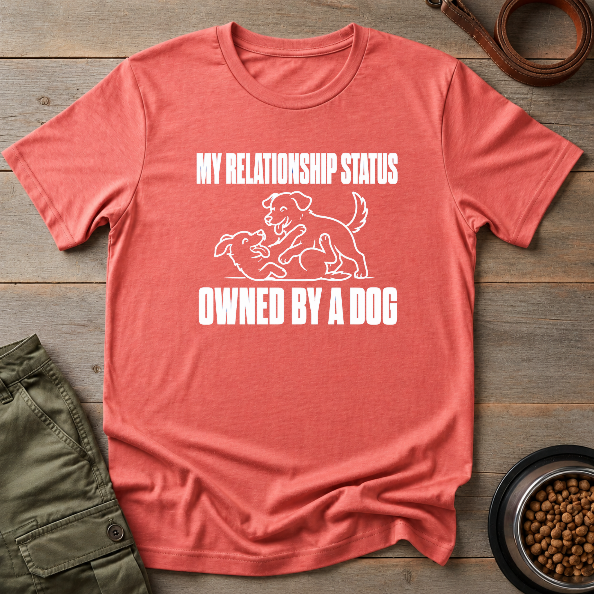 My Relationship Status Owned By A Dog Tee