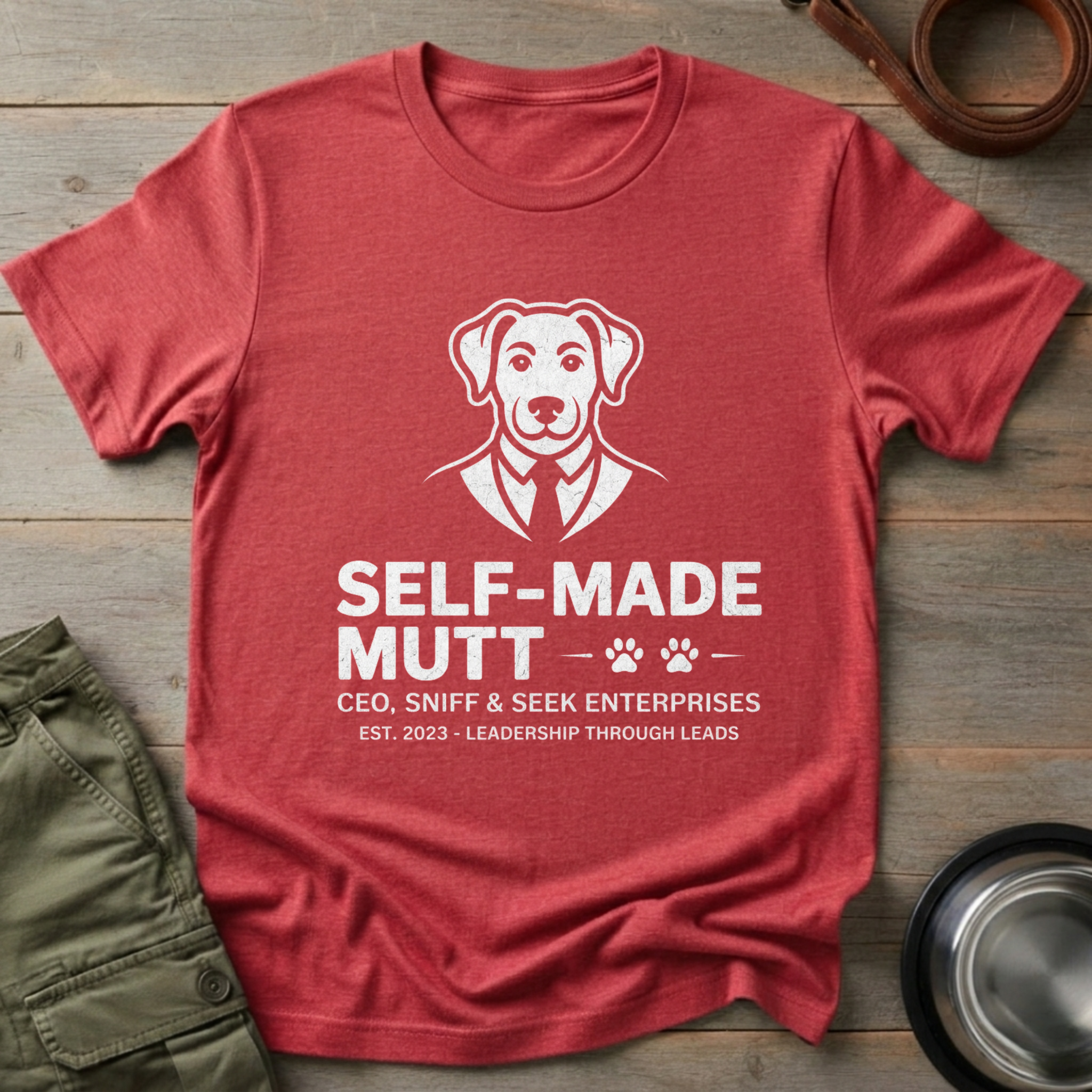Self Made Mutt Boss Tee