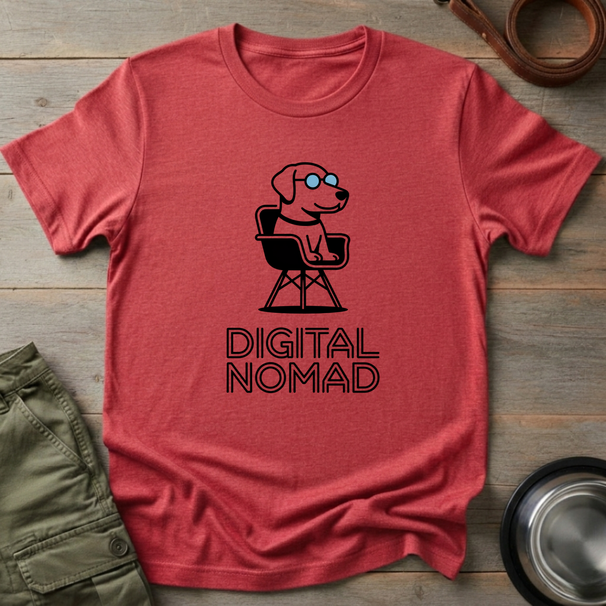 Night Owl Dog Tee