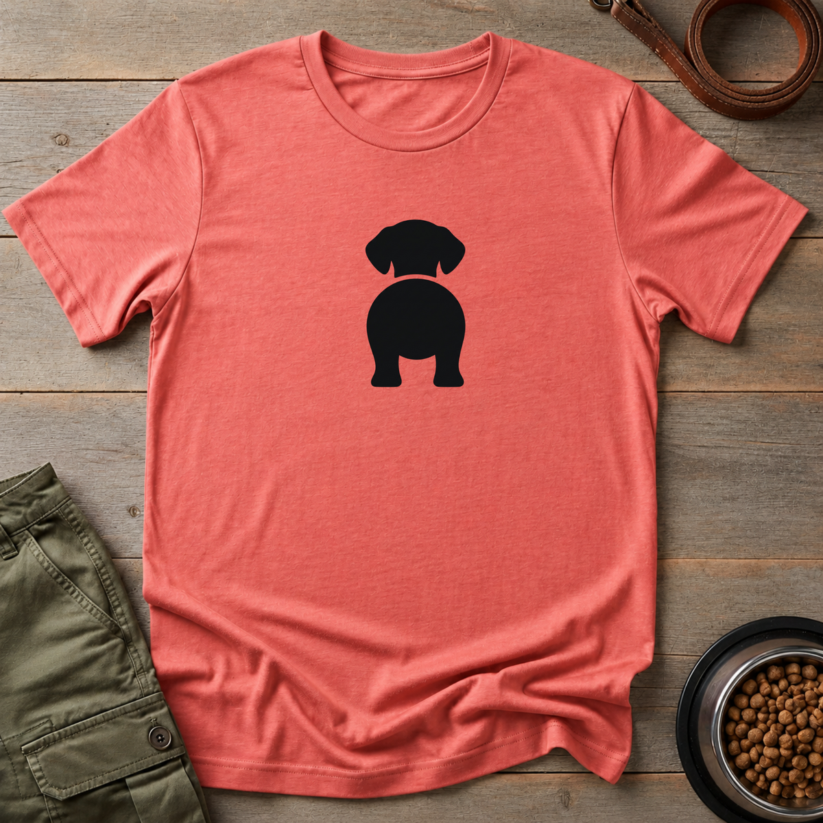 Minimal Dog Butt Tee