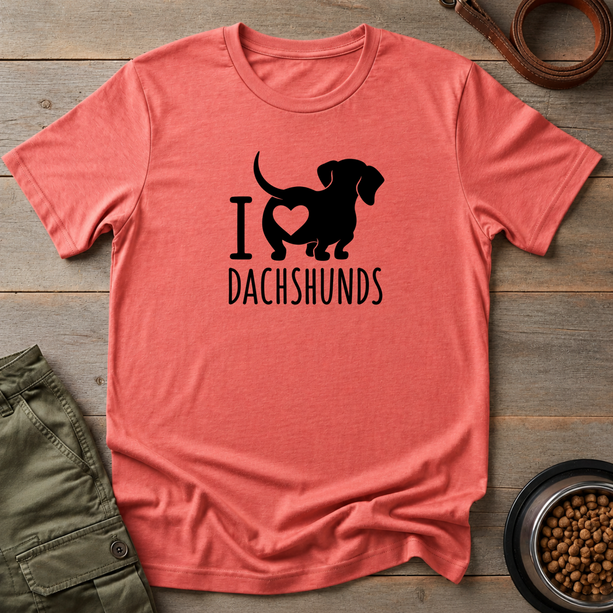 Devoted Dachshund Admirer Tee