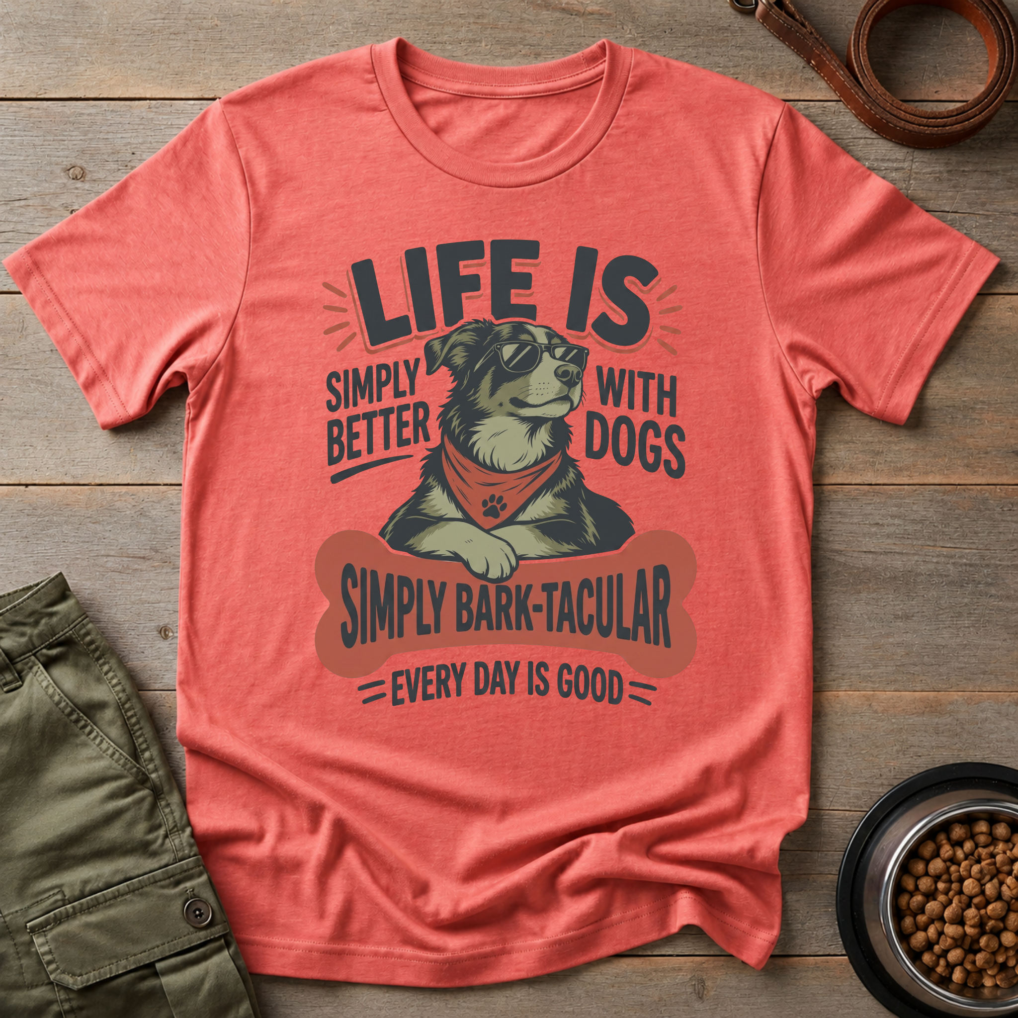 Life Is Better with Dogs Tee