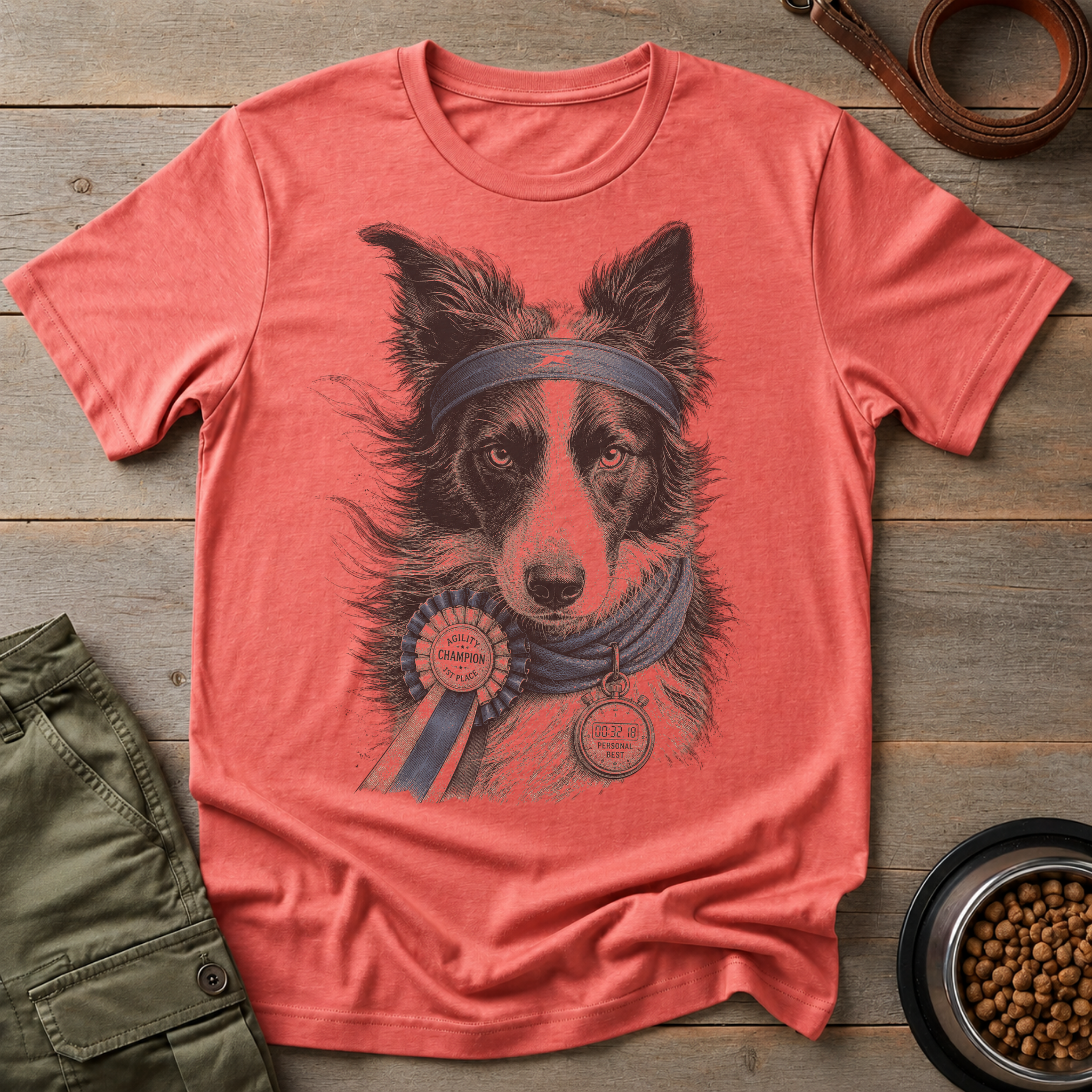 Border Collie The Champion Tee