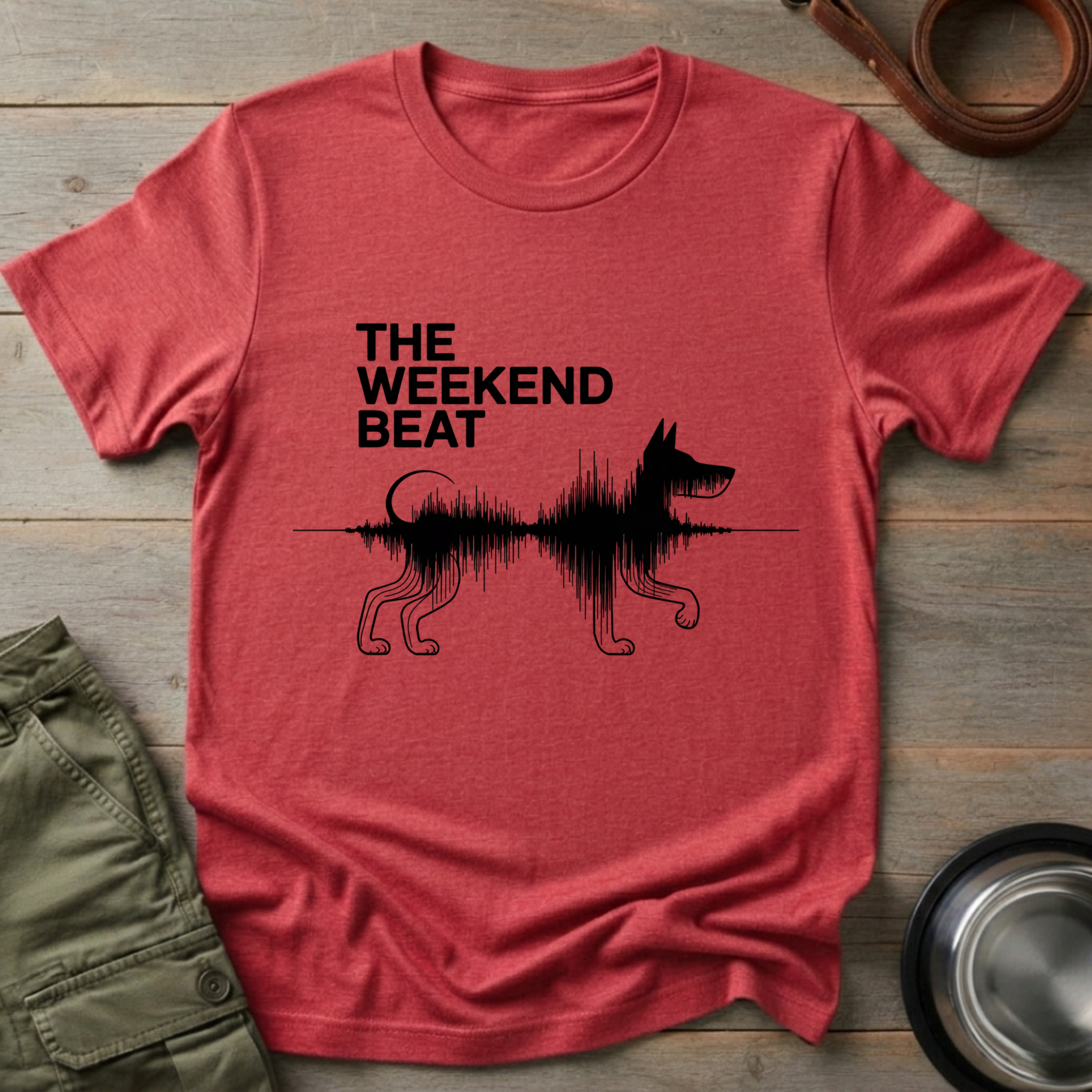The Weekend Beats Dog Tee