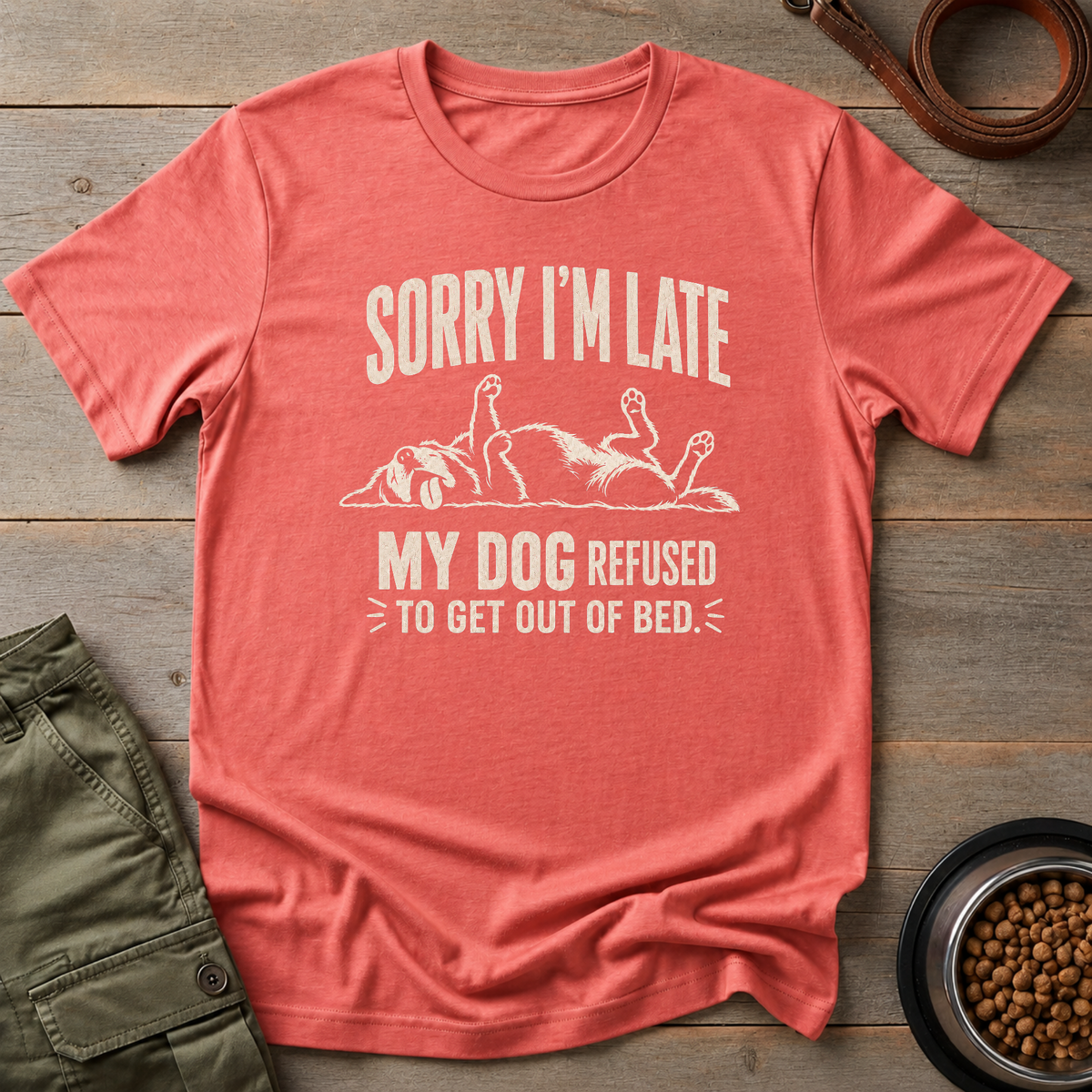 Dog Refused Bed Tee