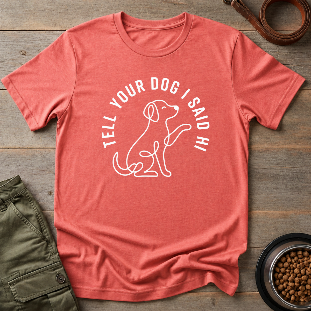 Formal Canine Salutation Tee
