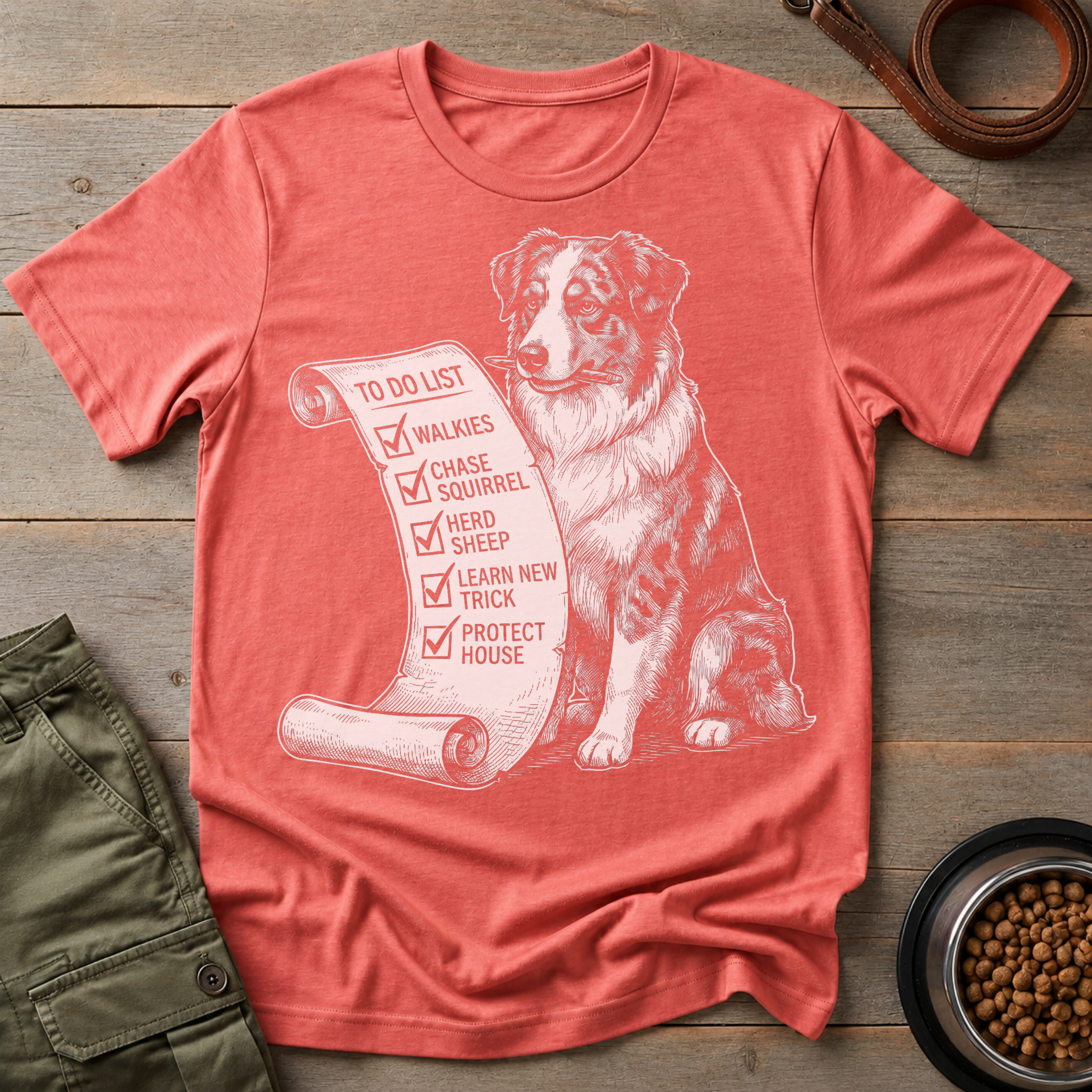 Australian Shepherd I Already Did It Tee