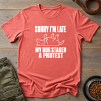 My Dog Staged A Protest Vintage Tee