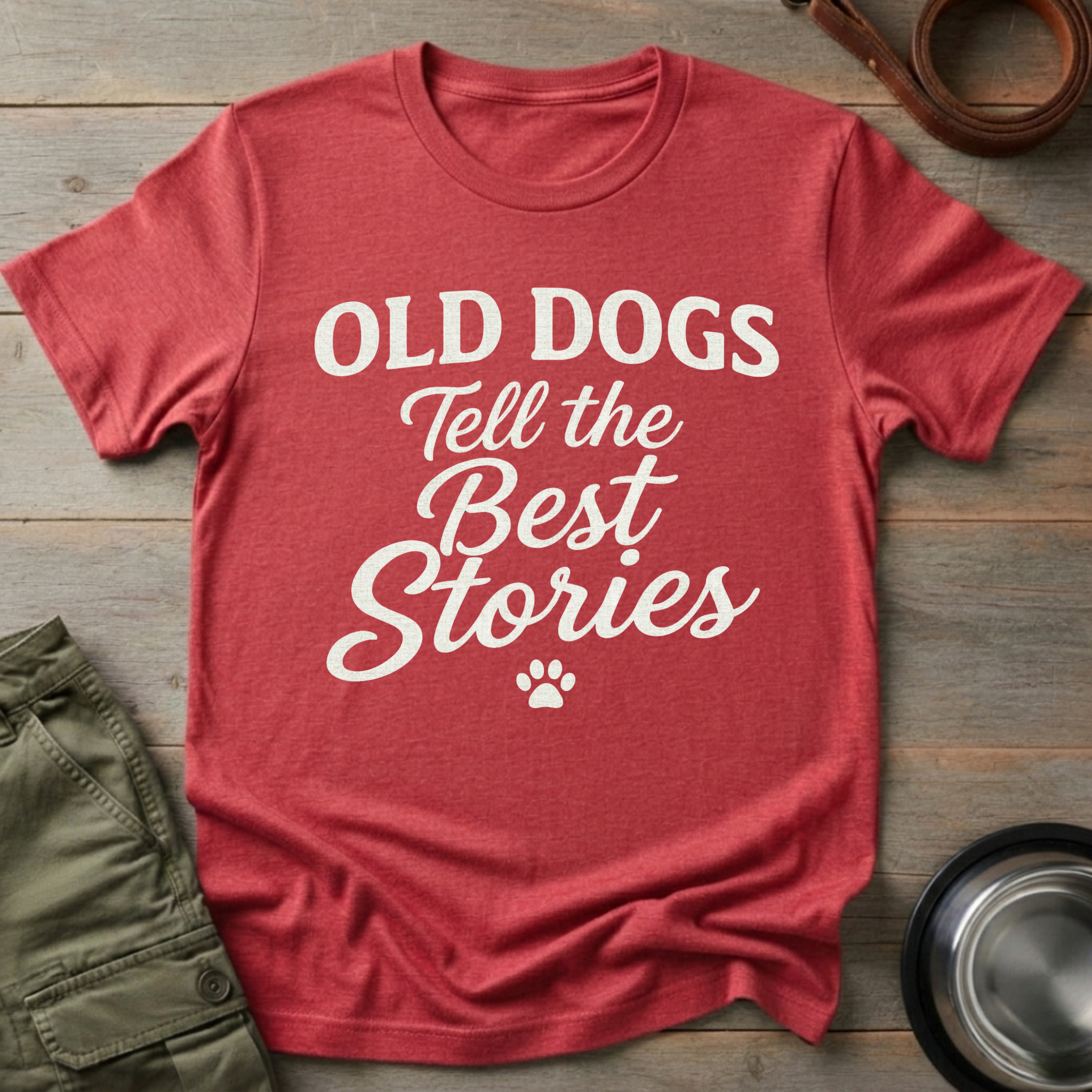 Old Dogs Best Stories Tee