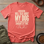 Warning Dog Talk Incoming Tee