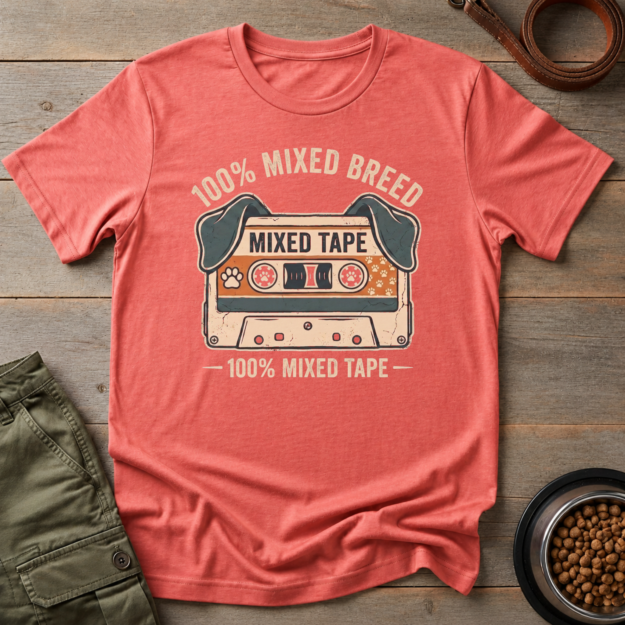Mixed Breed Mixed Tape Tee
