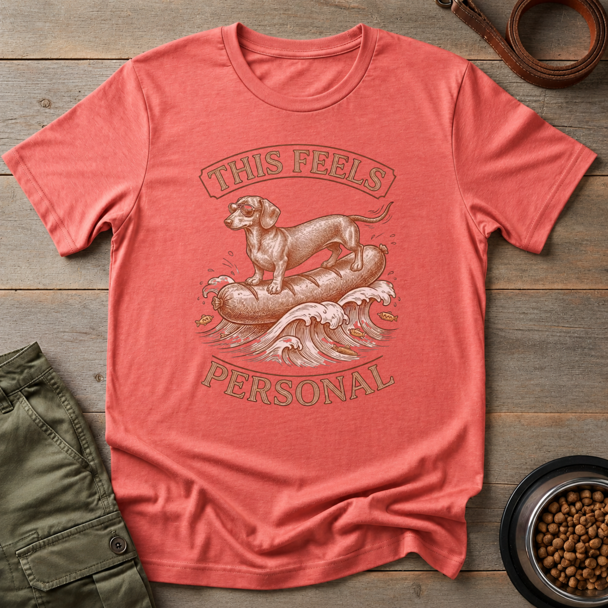 Dachshund This Feels Personal Tee