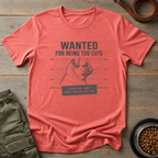 Pug Wanted For Being Too Cute Tee