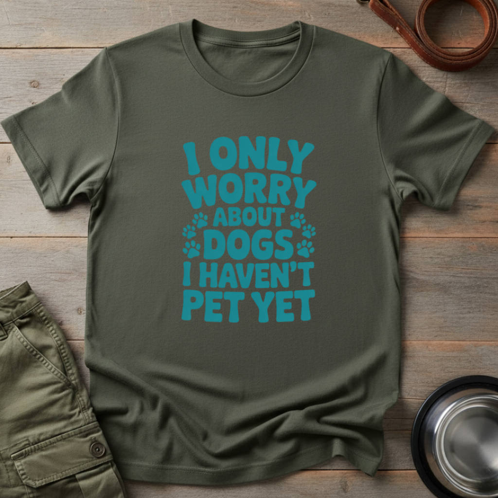 I Only Worry Dogs Tee