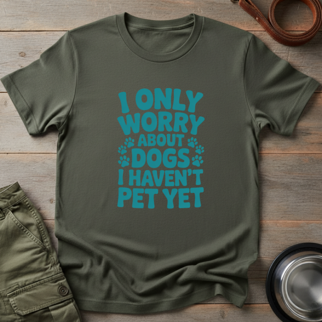 I Only Worry Dogs Tee