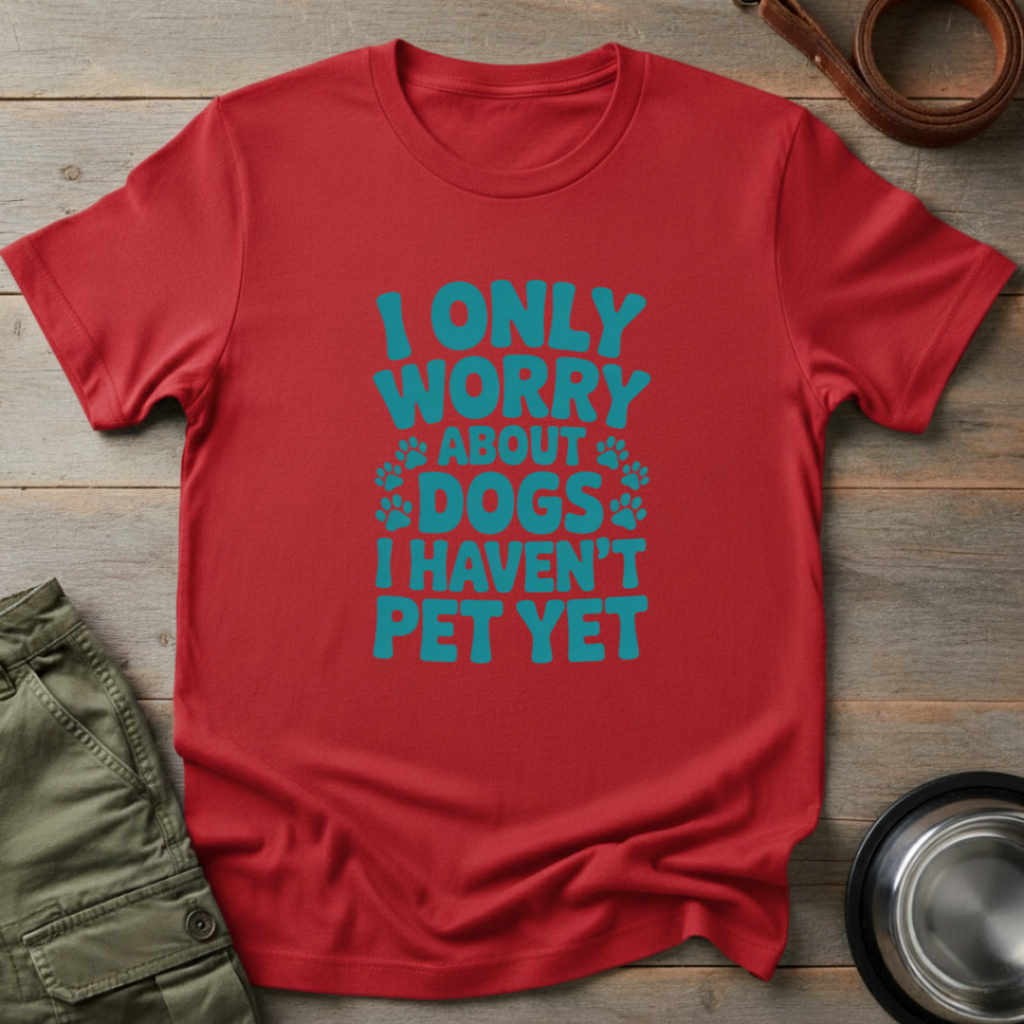 I Only Worry Dogs Tee
