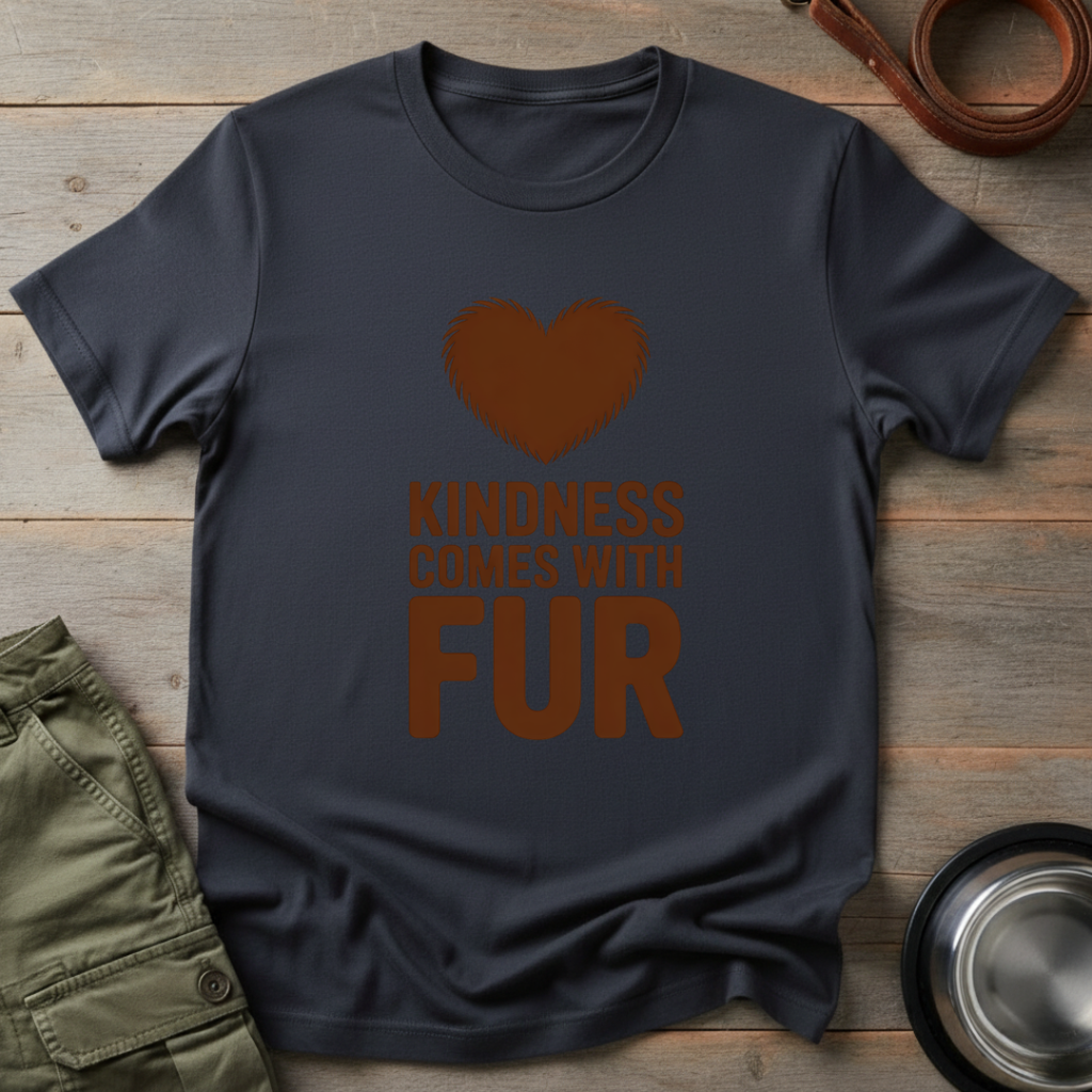 Kindness comes with fur Tee