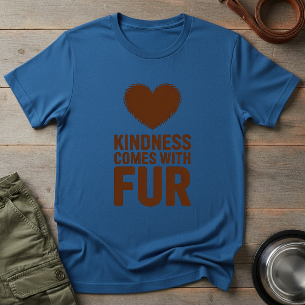 Kindness comes with fur Tee