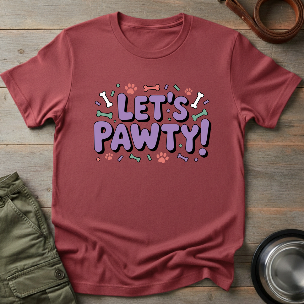 Let’s Pawty Tee