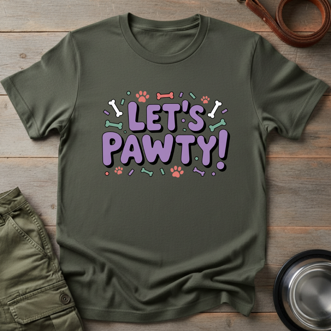 Let’s Pawty Tee