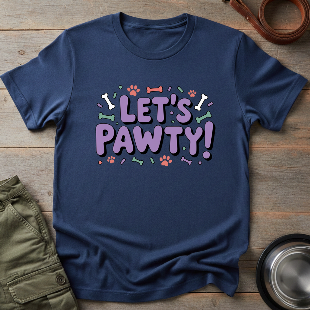 Let’s Pawty Tee