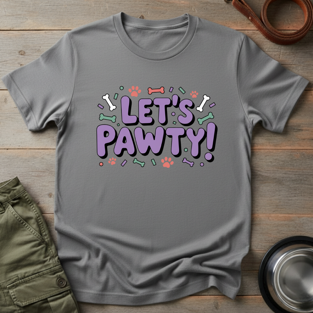 Let’s Pawty Tee