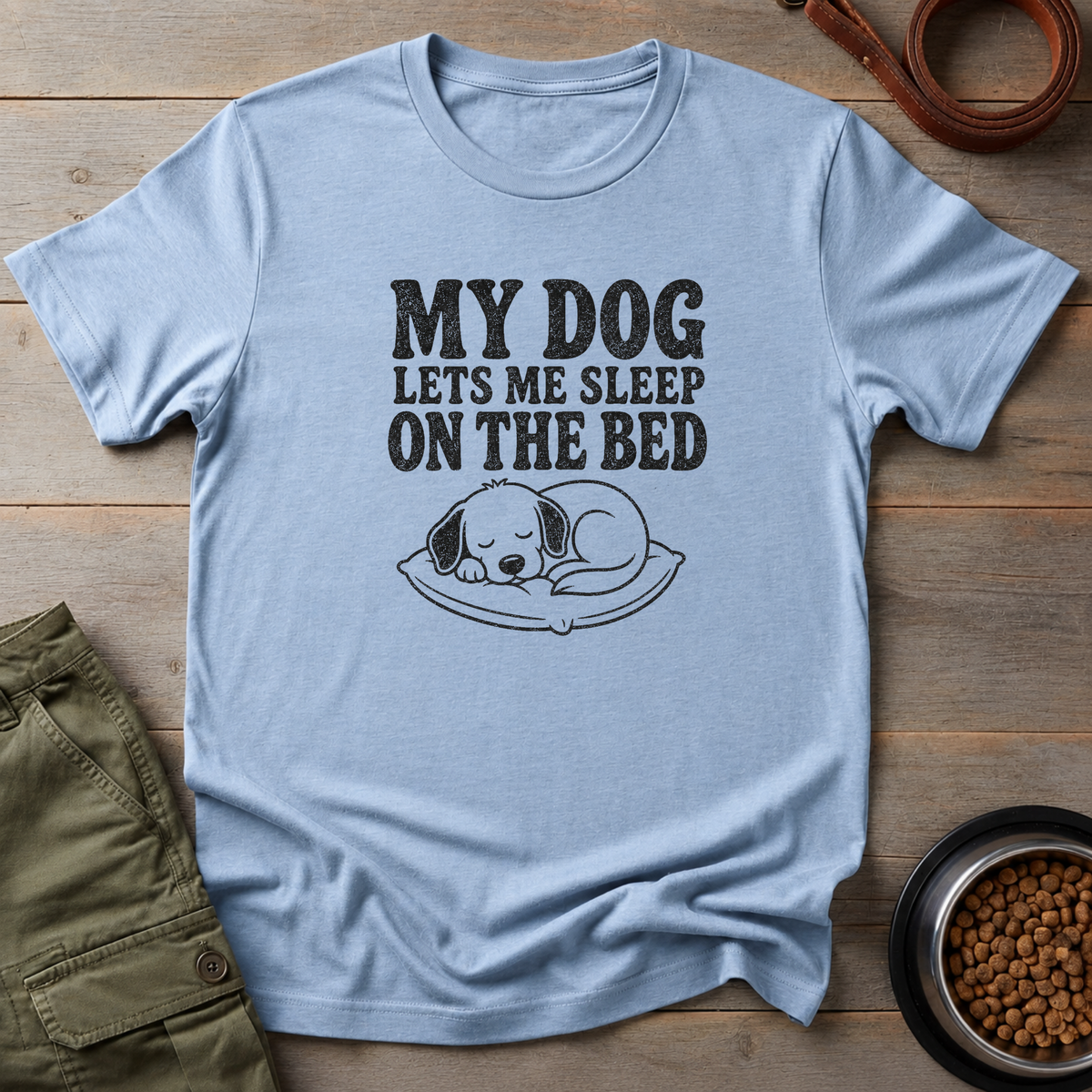 Dog Lets Me Sleep Tee
